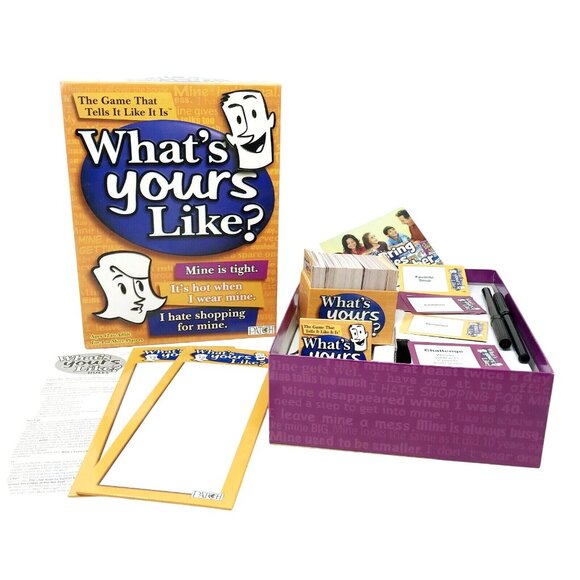 WHAT'S YOURS LIKE? - Family GAME NIGHT & Party Board Card Game - Picture 7 of 12